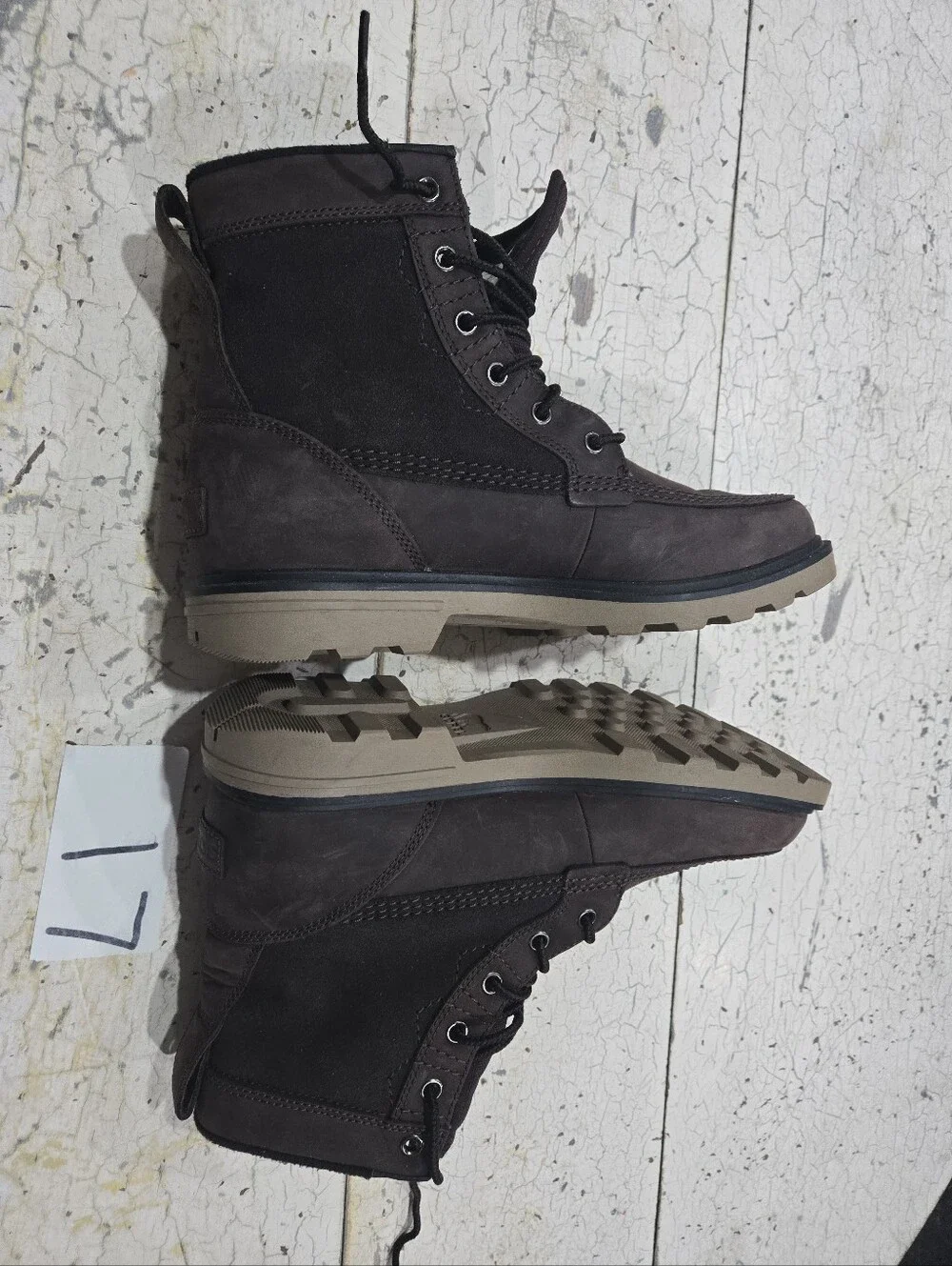 Sorel Carson Waterproof Boots 2028241205 Brown Men's 9.5q